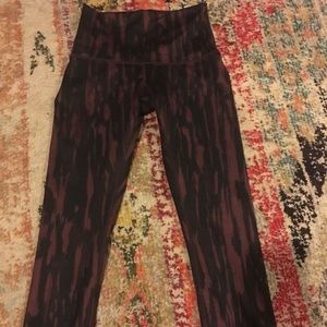 Lululemon cropped leggings
