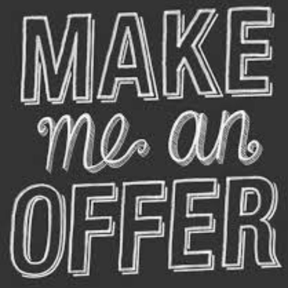 Welcome to my page! Please make an offer.