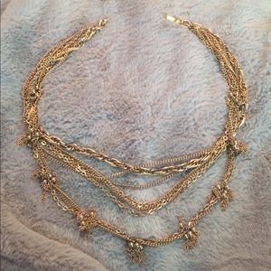 Gold plated necklace