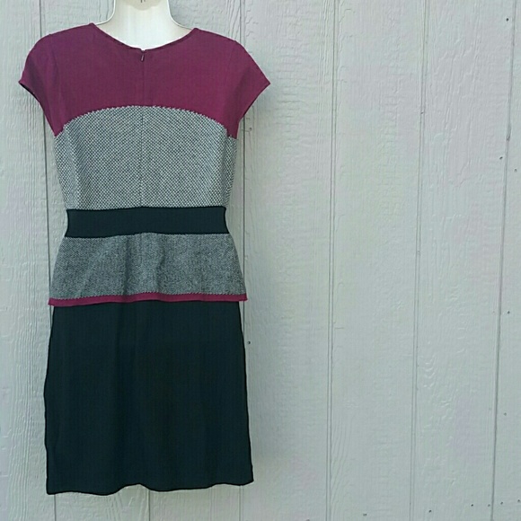 Sparrow Anthropologie Wool Peplum Dress Serena - Picture 3 of 4