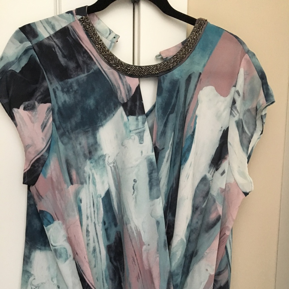 Masimo Multi Color Blouse with sequin detail