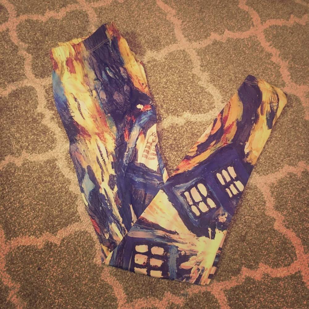 Doctor Who/Starry Night Leggings