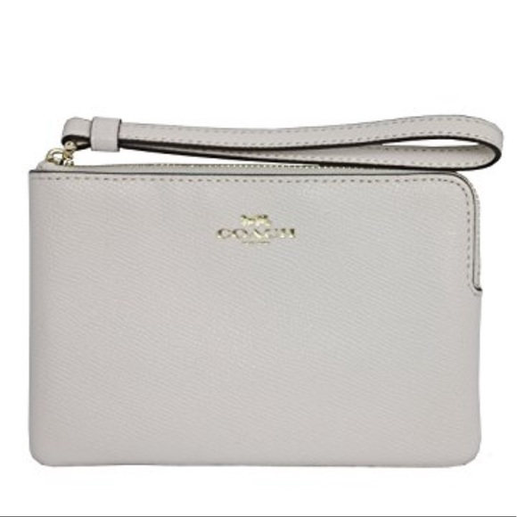 Coach Handbags - Coach Wristlet White