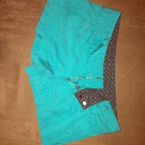 Hurley Bermuda Shorts Teal Size 7