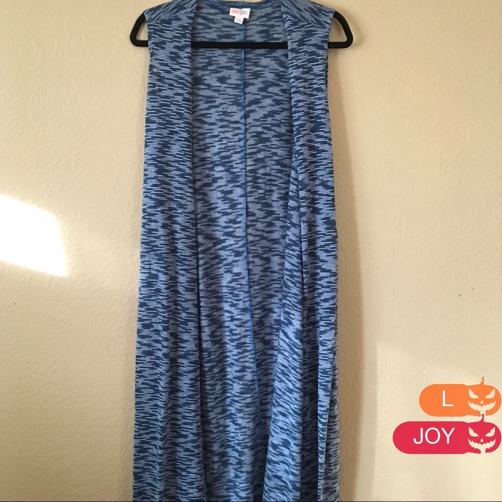 EUC Sleeveless Long Kimono