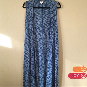 EUC Sleeveless Long Kimono