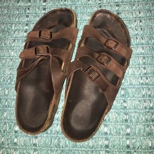 Brown Birkenstocks