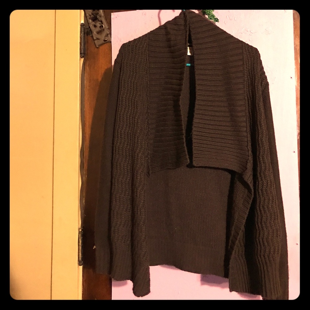 Dark brown sweater