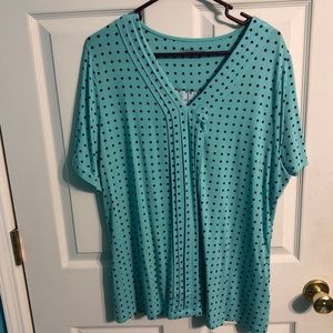 EUC Croft and Barrow blouse Sz 1x
