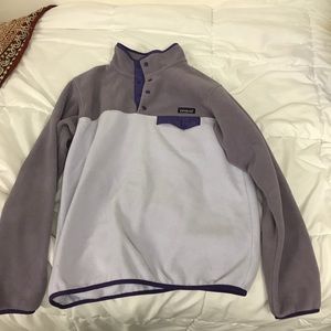 Patagonia quarter button synchilla pullover