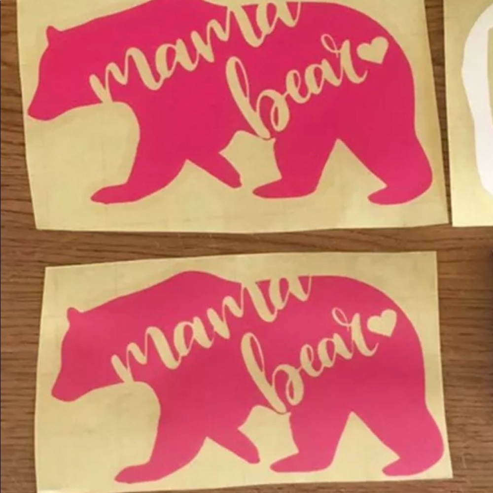 Mama Bear Window Decal