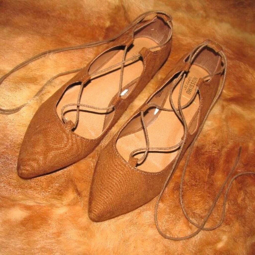 Suede lace up sandals
