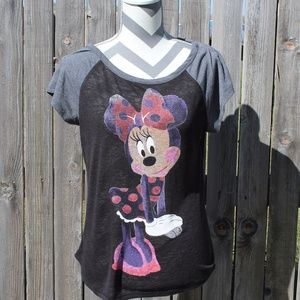 Distressed Disney Minnie Mouse t-shirt
