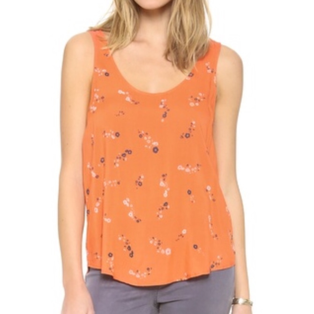 NWOT Splendid California Poppies Tank