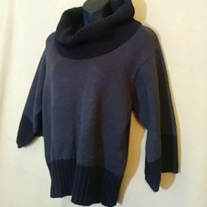 Pria heavy cotton cowl sweater - sz S