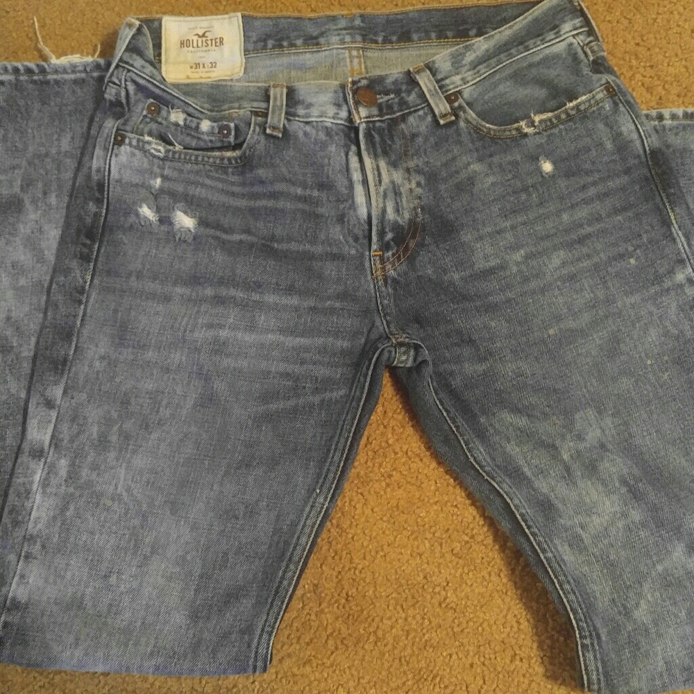 Men's Denim Jeans by Hollister