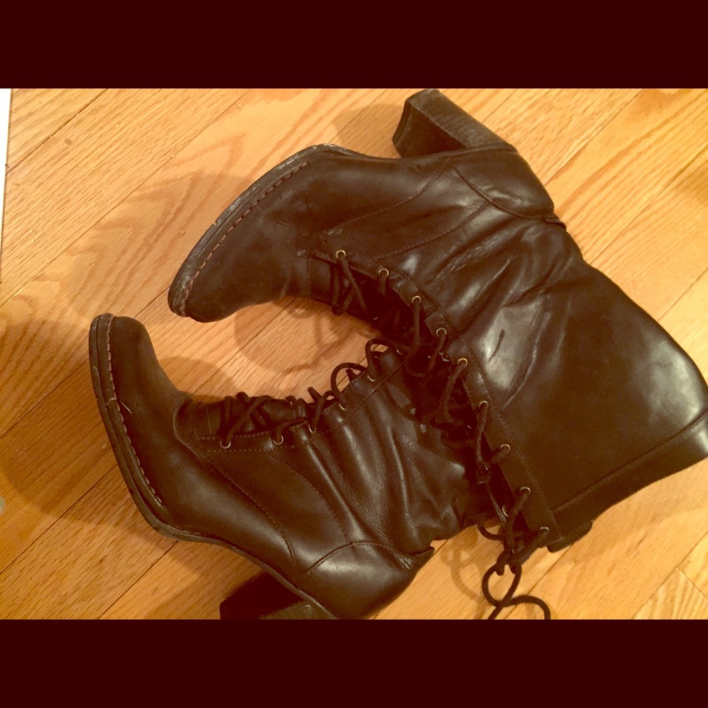 Indigo by Clarks Lace-up Leather Boots