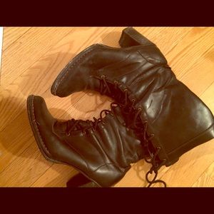 Indigo by Clarks Lace-up Leather Boots