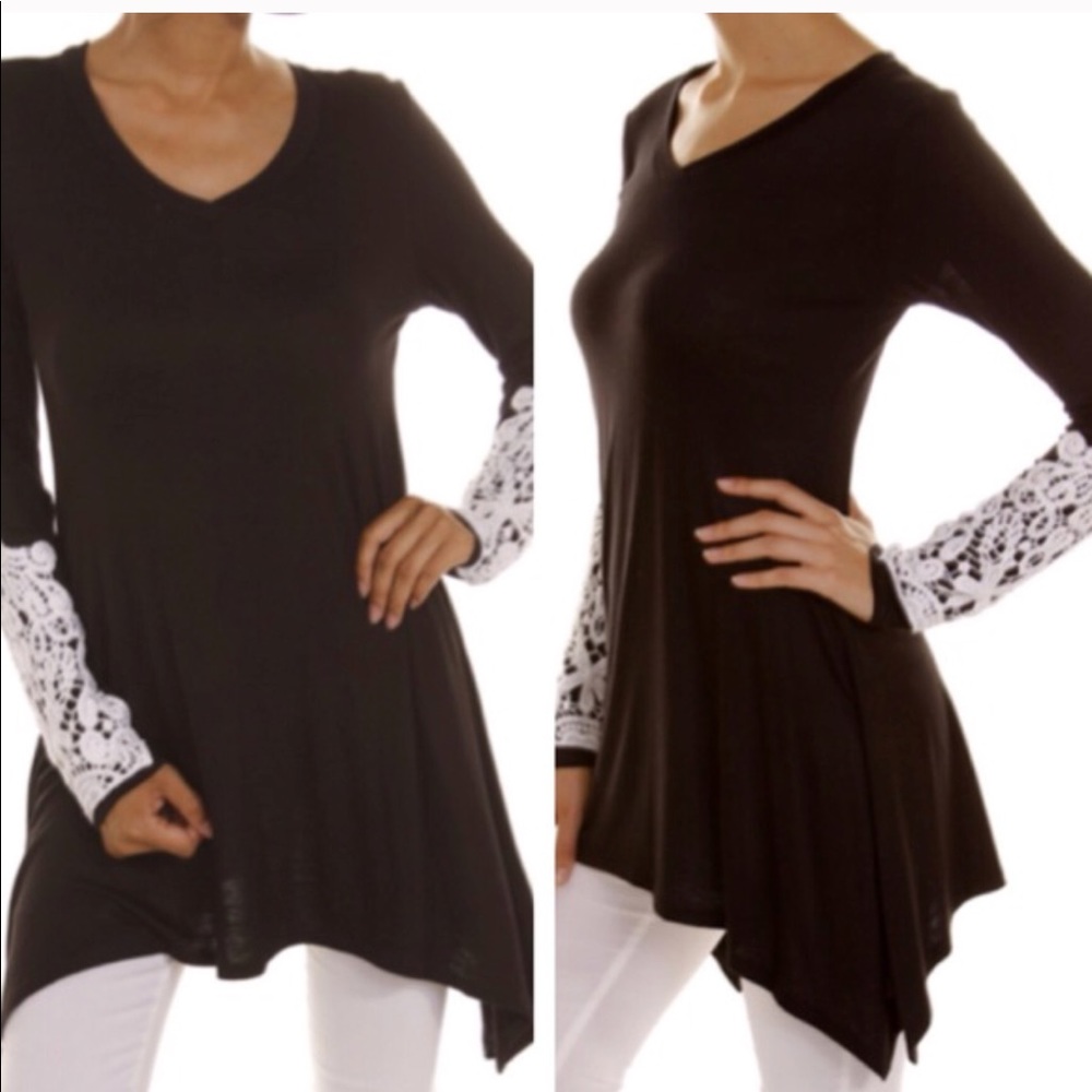 BEAUTIFUL BLACK TUNIC!❤️
