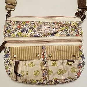 Vintage Fossil messenger bag