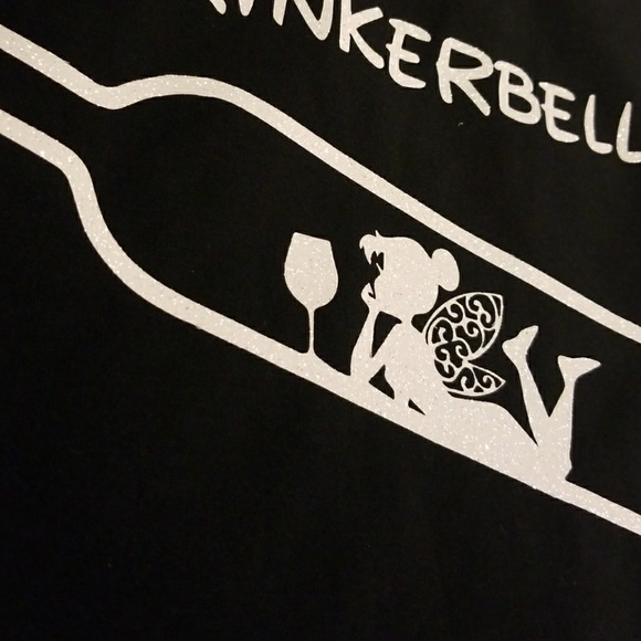 "DRINKERBELL" TANK W/ SPARKLE VINYL. - Picture 2 of 3