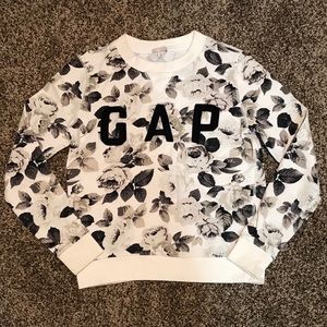 GAP Floral sweatshirt