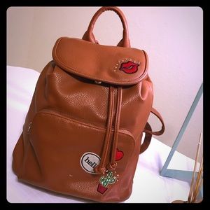 Le Donne Leather backpack.