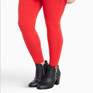 Torrid Premium Leggings Bright Red