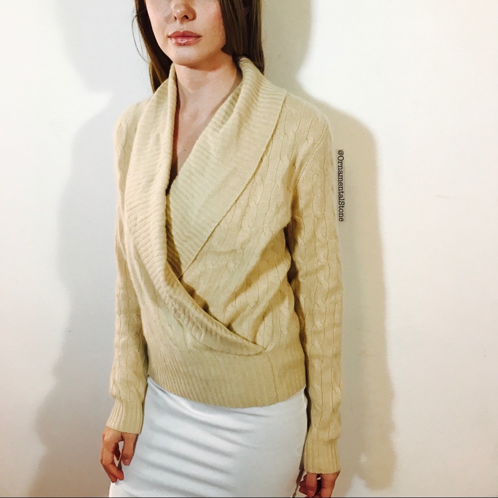 RALPH LAUREN BLACK LABEL CASHMERE SWEATER 0527 - Picture 4 of 7