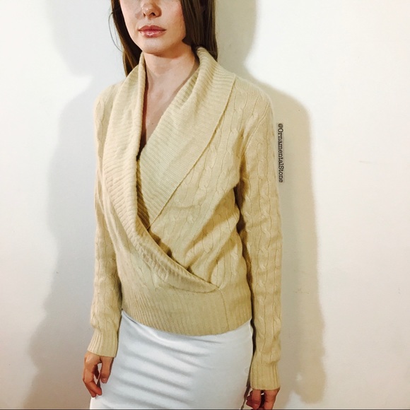 RALPH LAUREN BLACK LABEL CASHMERE SWEATER 0527 - Picture 4 of 7