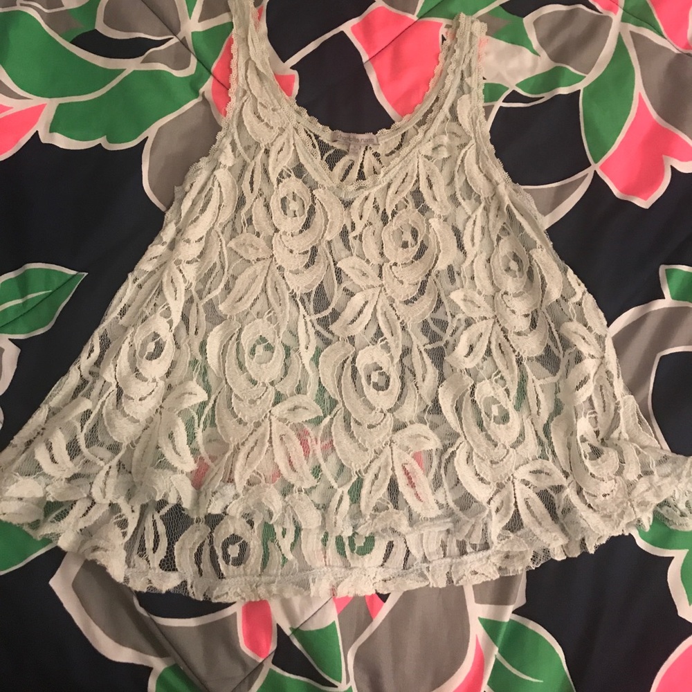 Light blue Charlotte Russe tank