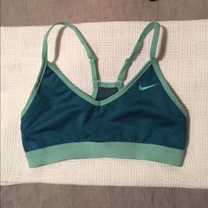 Nike skinny strap sports bra