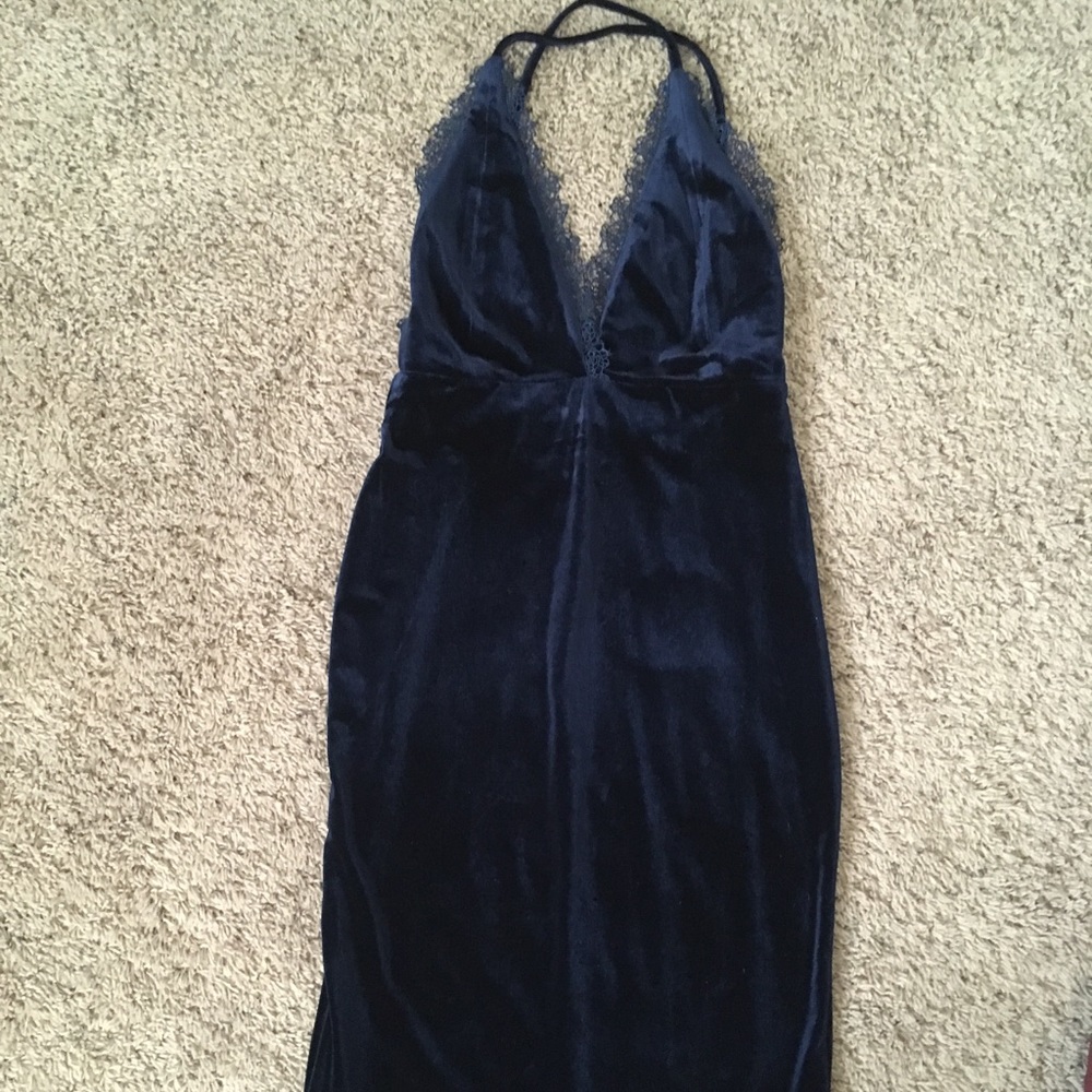 Lulu*s Velvet Dress