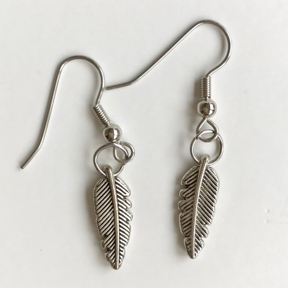 3 for $25! Feather Earrings NWT