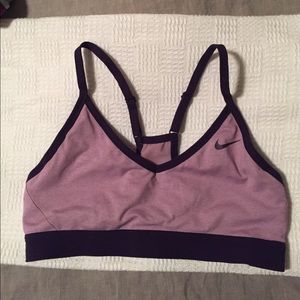 Skinny strap Nike sports bra