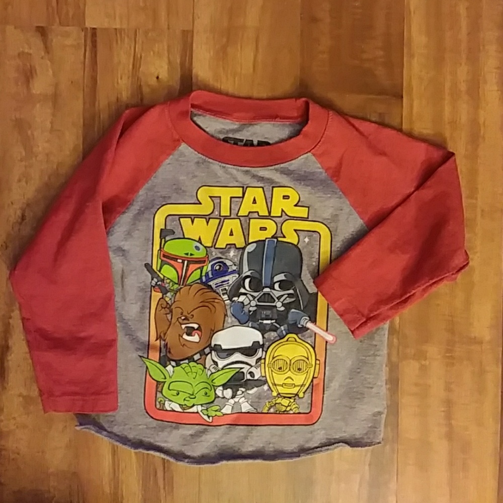 **DONATED**Toddler Star Wars Tee 18M