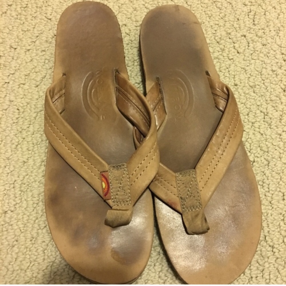 RAINBOW SANDALS! 🌈