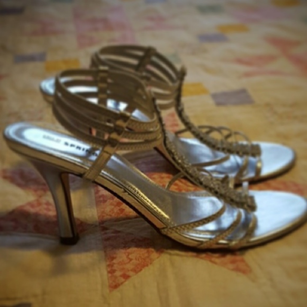 Call It Spring Silver Heels - Picture 3 of 6