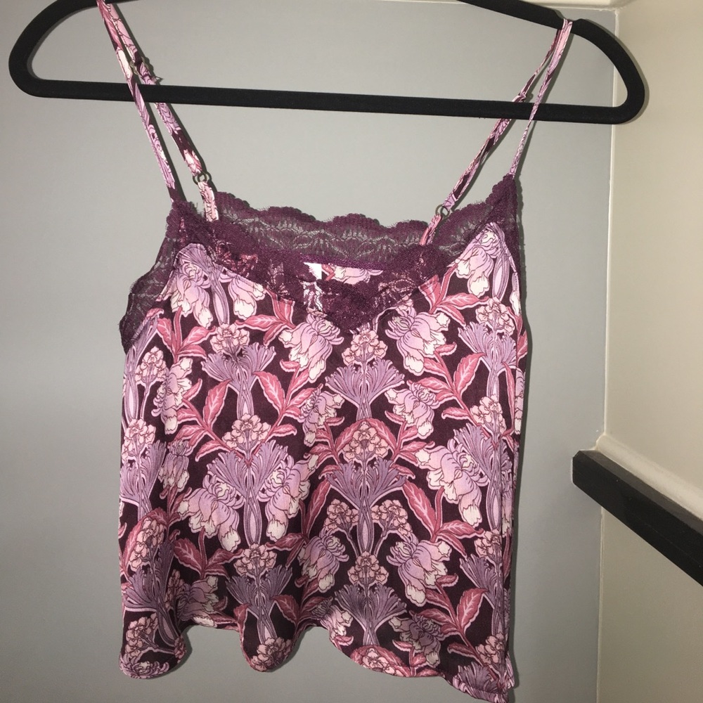 Floral print camisole