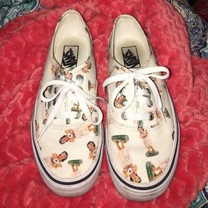 Hula girl vans