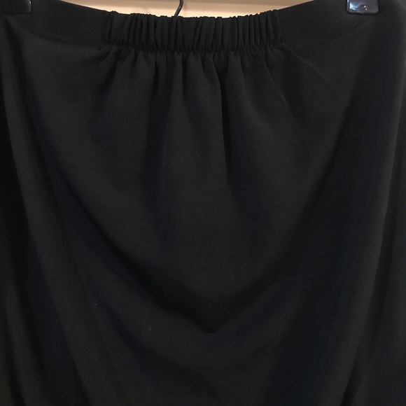 Black Strapless Romper - Picture 2 of 3