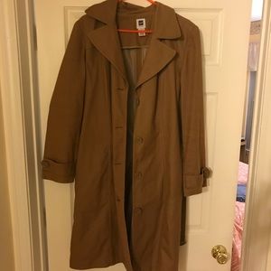 Gap Factory Women’s Brown Trench Coat Size Large