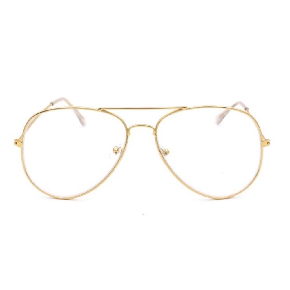 Gold Aviator Glasses