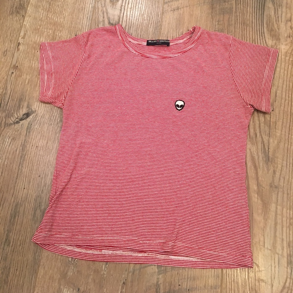Brandy Melville cropped shirt