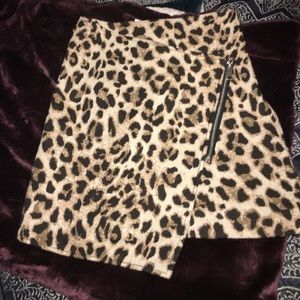 Brand New Leopard Print Skirt