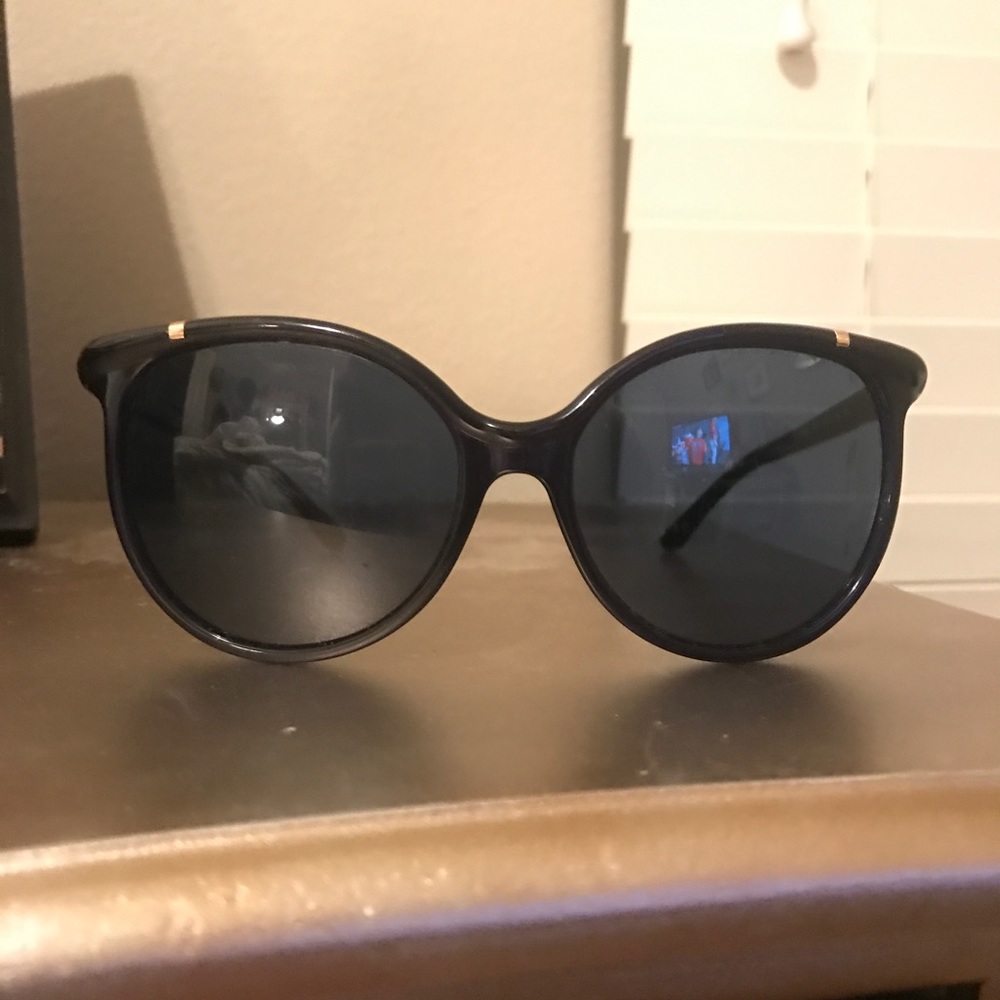 Tory Burch Navy Blue Sunglasses with Case
