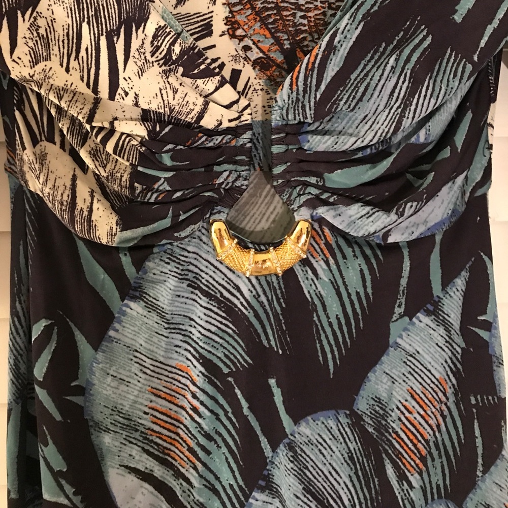 Roberto Cavalli dress with buckle