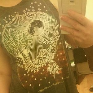 Forever 21 tank top with open back