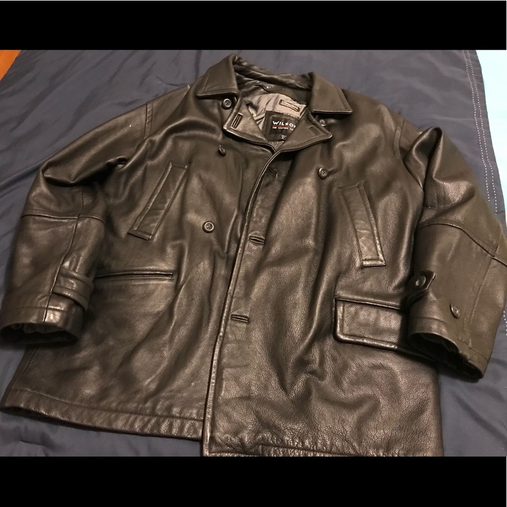 Leather jacket