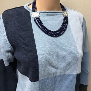 Relativity color block sweater